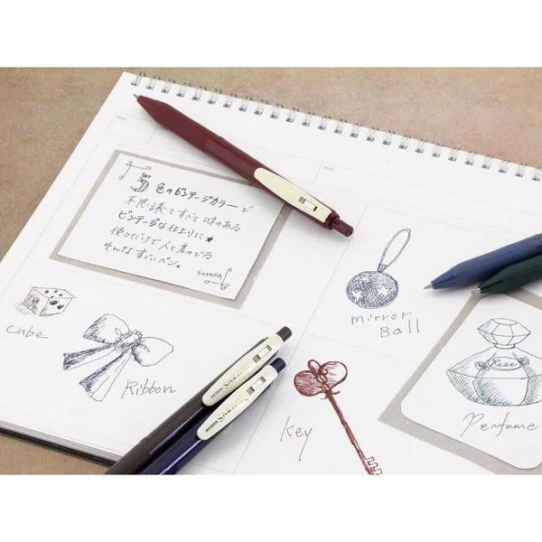 Zebra Sarasa Vintage Jel Kalem Seti 0.5 mm -  SET 1