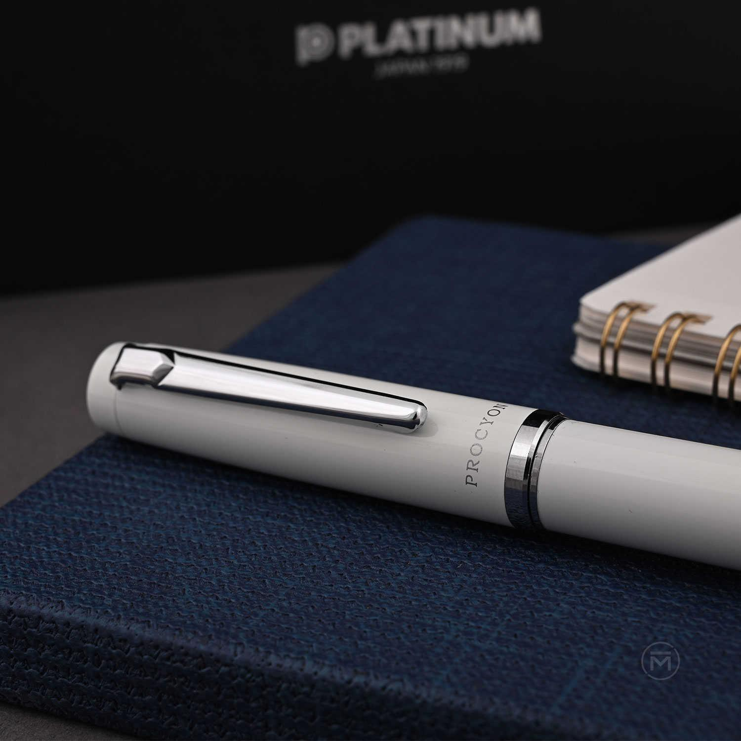 Platinum Procyon Dolma Kalem Porcelain White F Uç