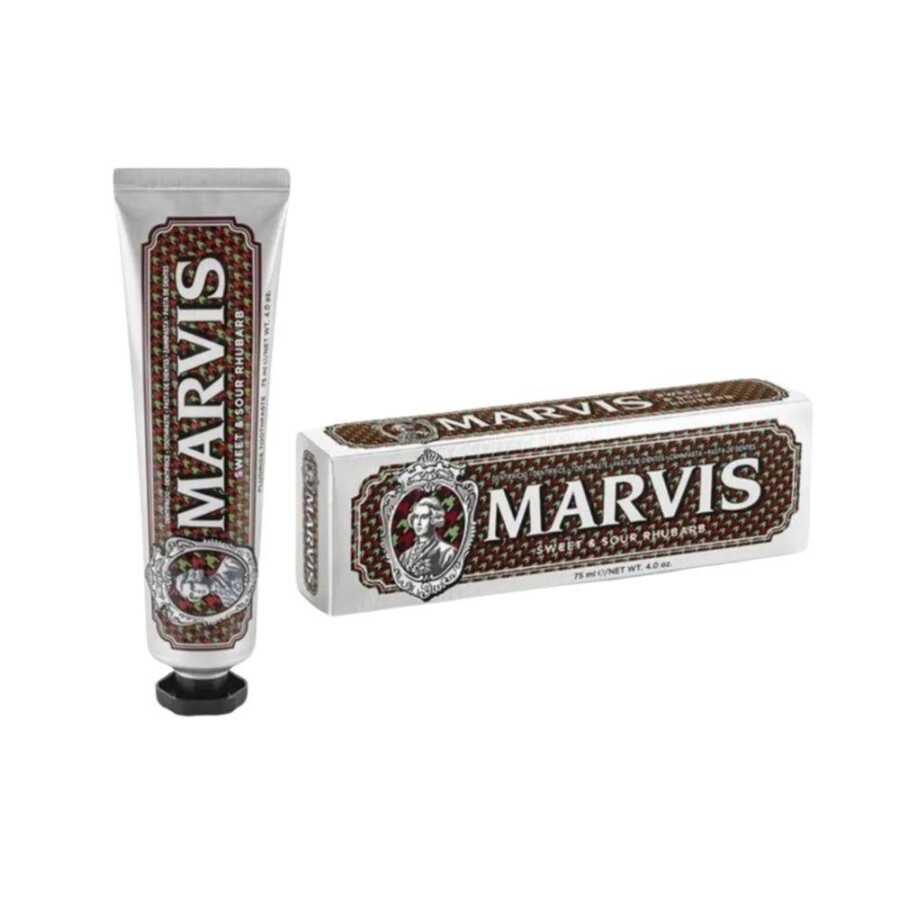 Marvis Sweet and Sour Rhubarb Florürlü Diş Macunu 75 ml