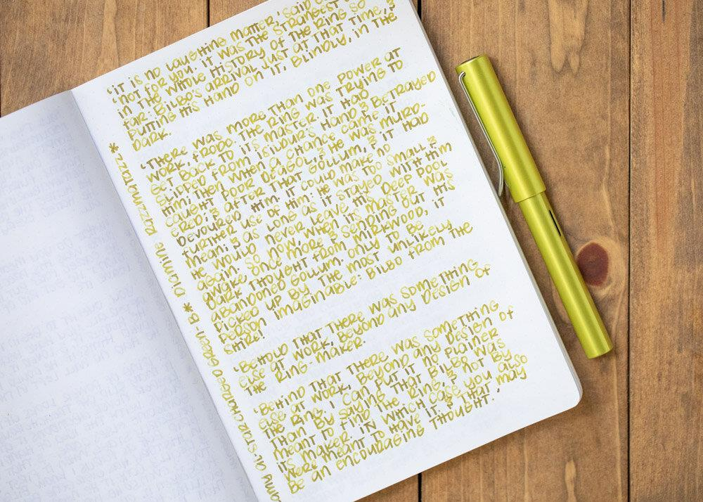 Diamine Ink Shimmering Mürekkep Razzmatazz 2020
