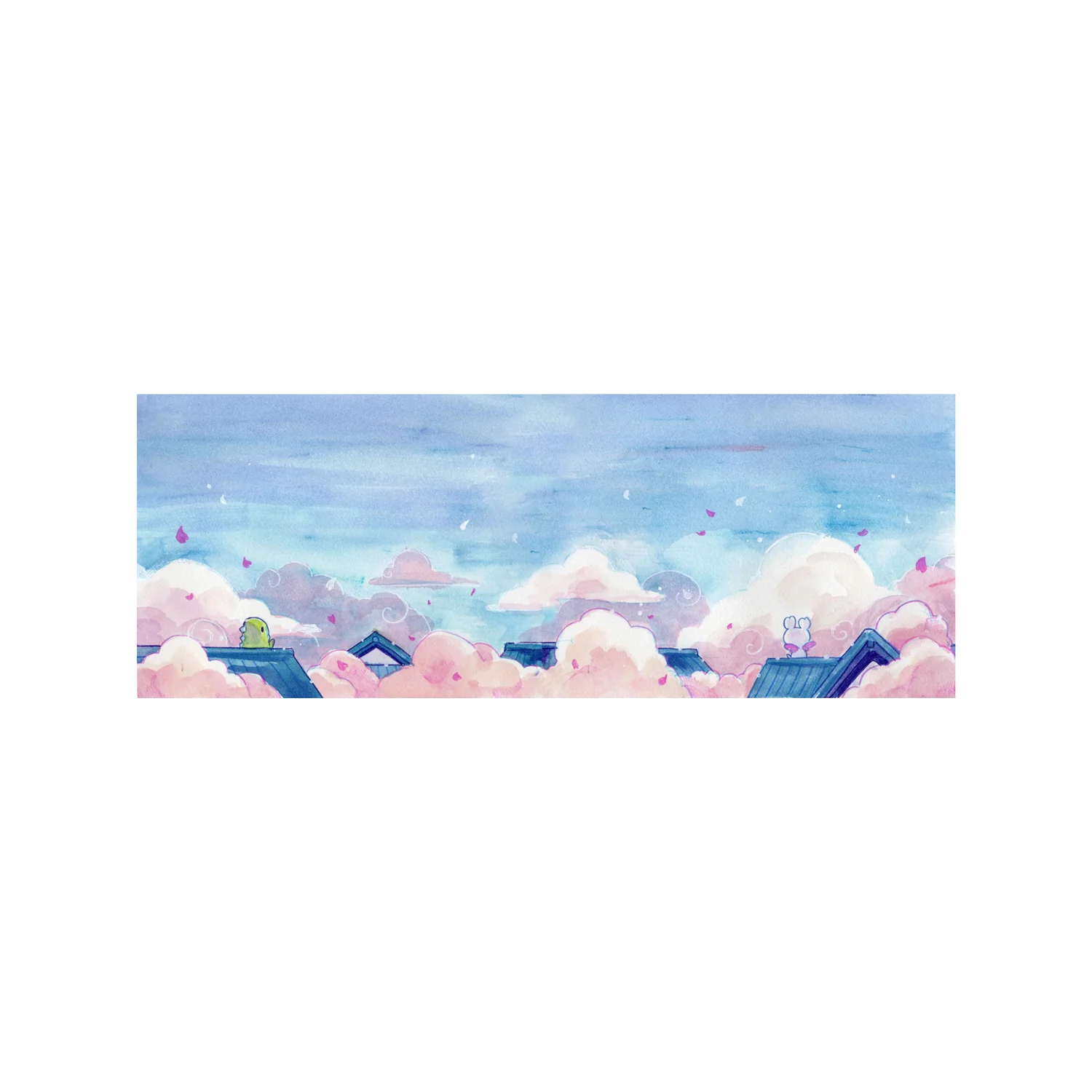 Esterbrook x SAKURADRAGON Sakura Street Washi Tape Sky