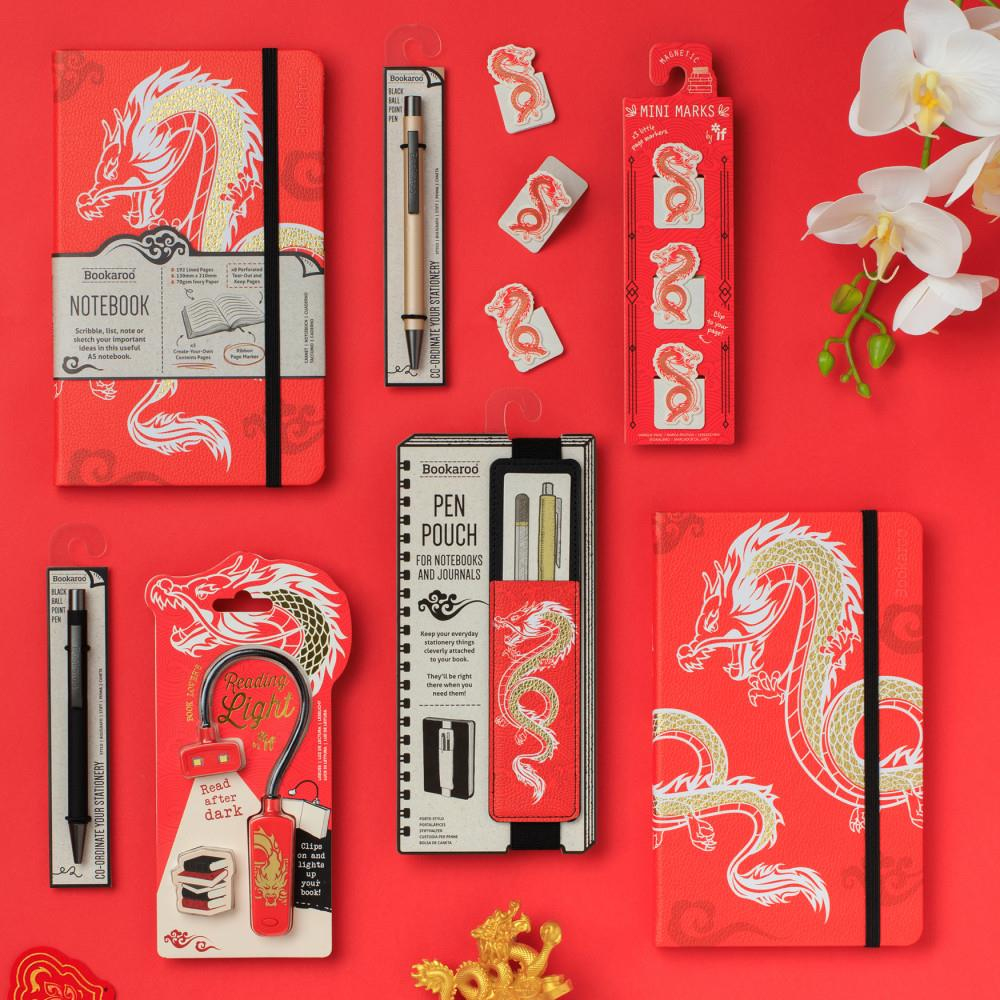 IF Bookaroo Bigger Things Notebook Journal Çizgili Defter - Warrior Dragon
