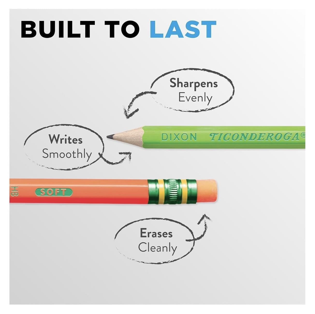Dixon Ticonderoga The World's Best Pencil Neon New 18'li Kurşun Kalem