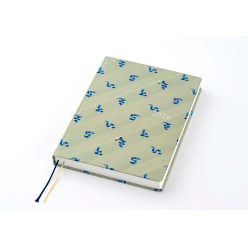 Hobonichi Hon A5 2025 Japanese Version Bow & Tie: Snake Toy Ajanda/Planner