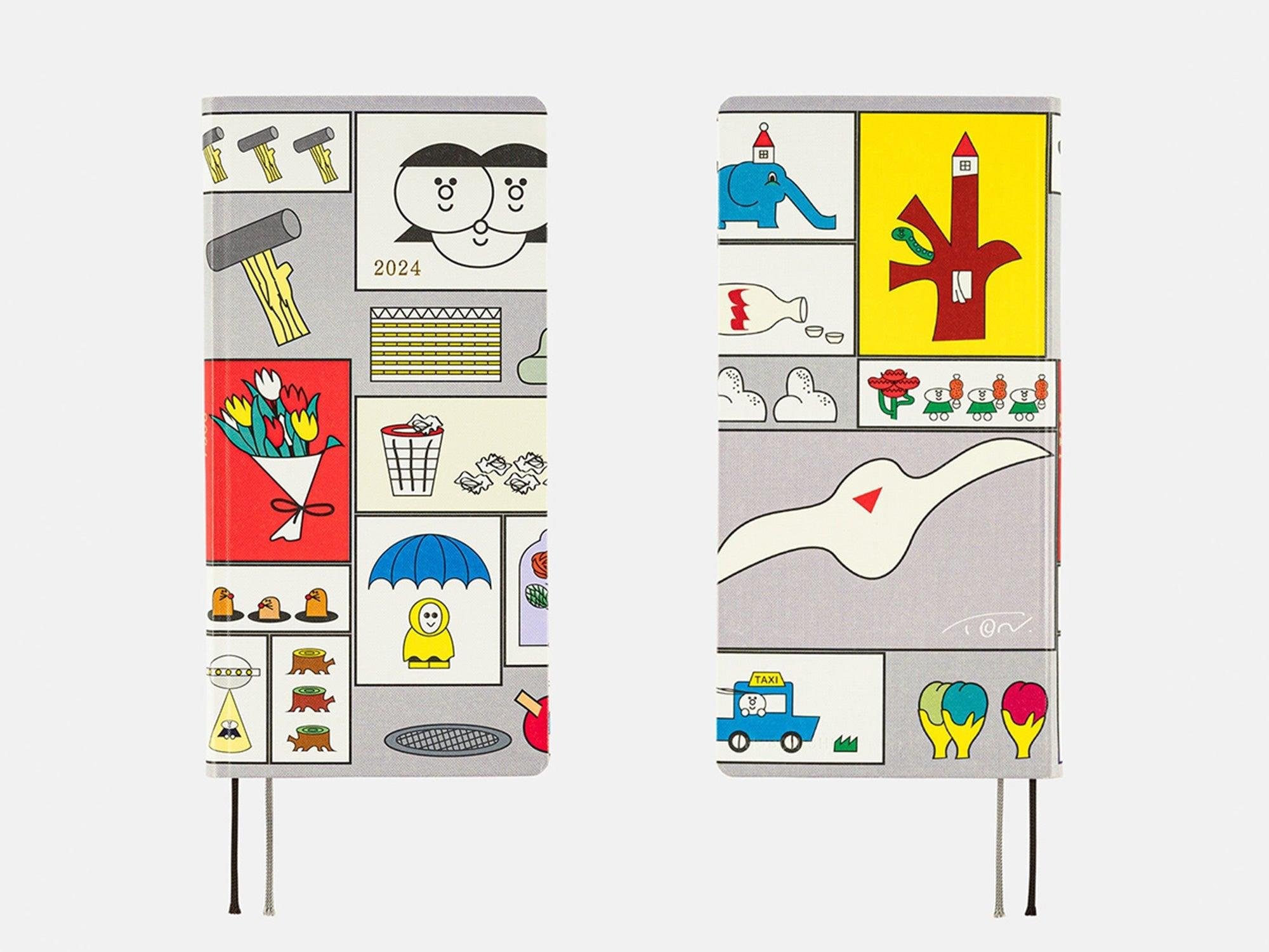 Hobonichi Weeks Japanese Version 2024 Jan. Start Tomomi Nishikawa Hanafi Set