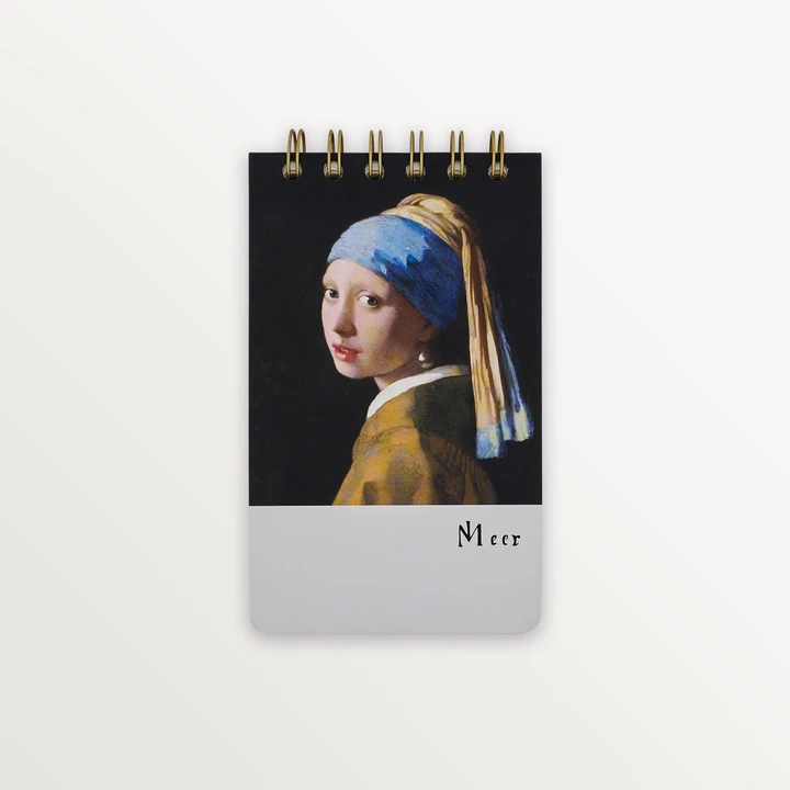 EPISODE GALLERY VERMEER PEARL EARRING SMALL CHUNKY NOTEBOOK