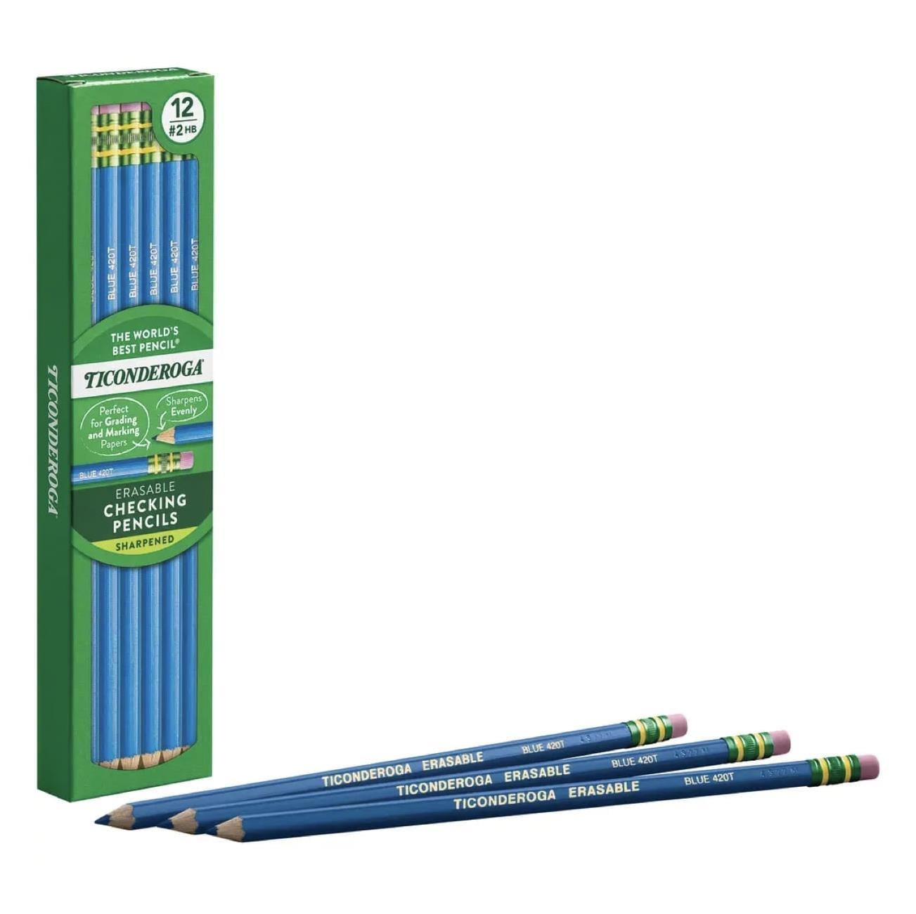  Dixon Ticonderoga The World's Best Pencil Blue 12'li Kurşun Kalem