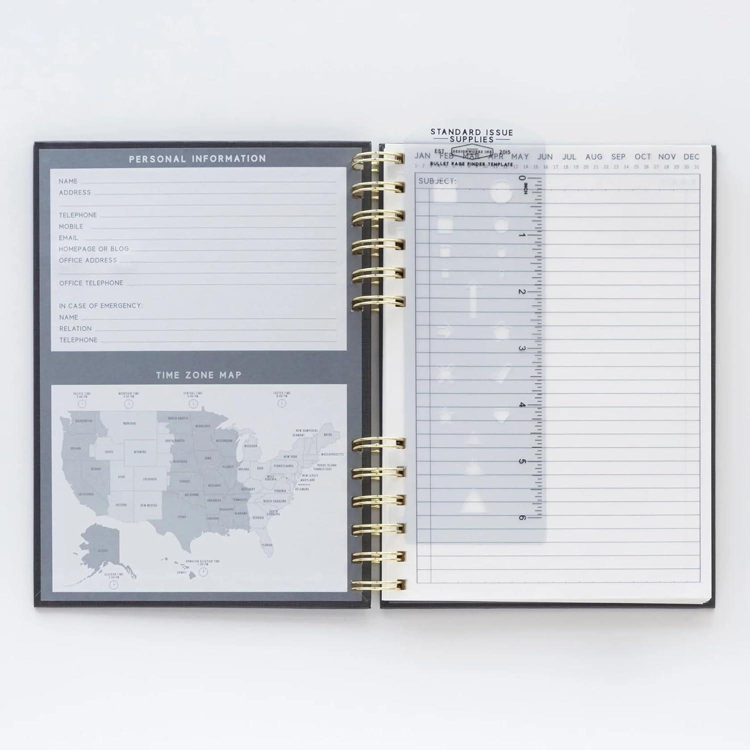 DesignWorks Ink Standart Issue Defter - Black