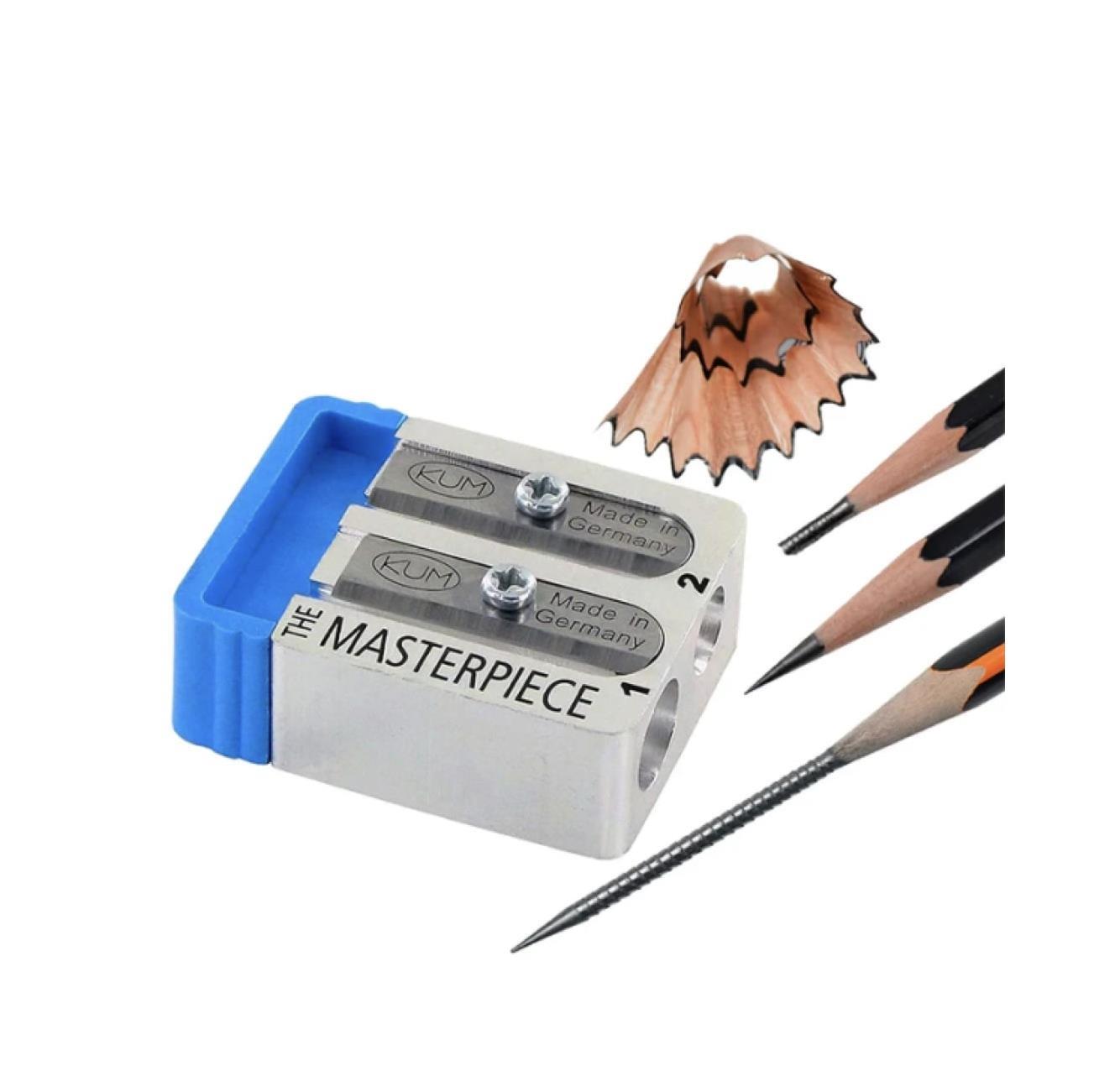 Kum Meisterwerk El Yapımı  Çift Bölmeli Kalemtıraş