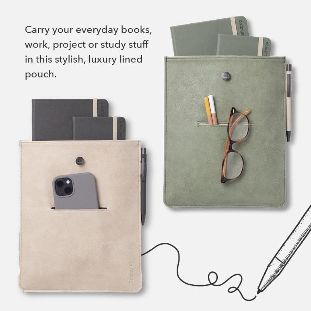 IF Bookaroo Books & Stuff Pouch Kitap&Defter Kılıfı Blush