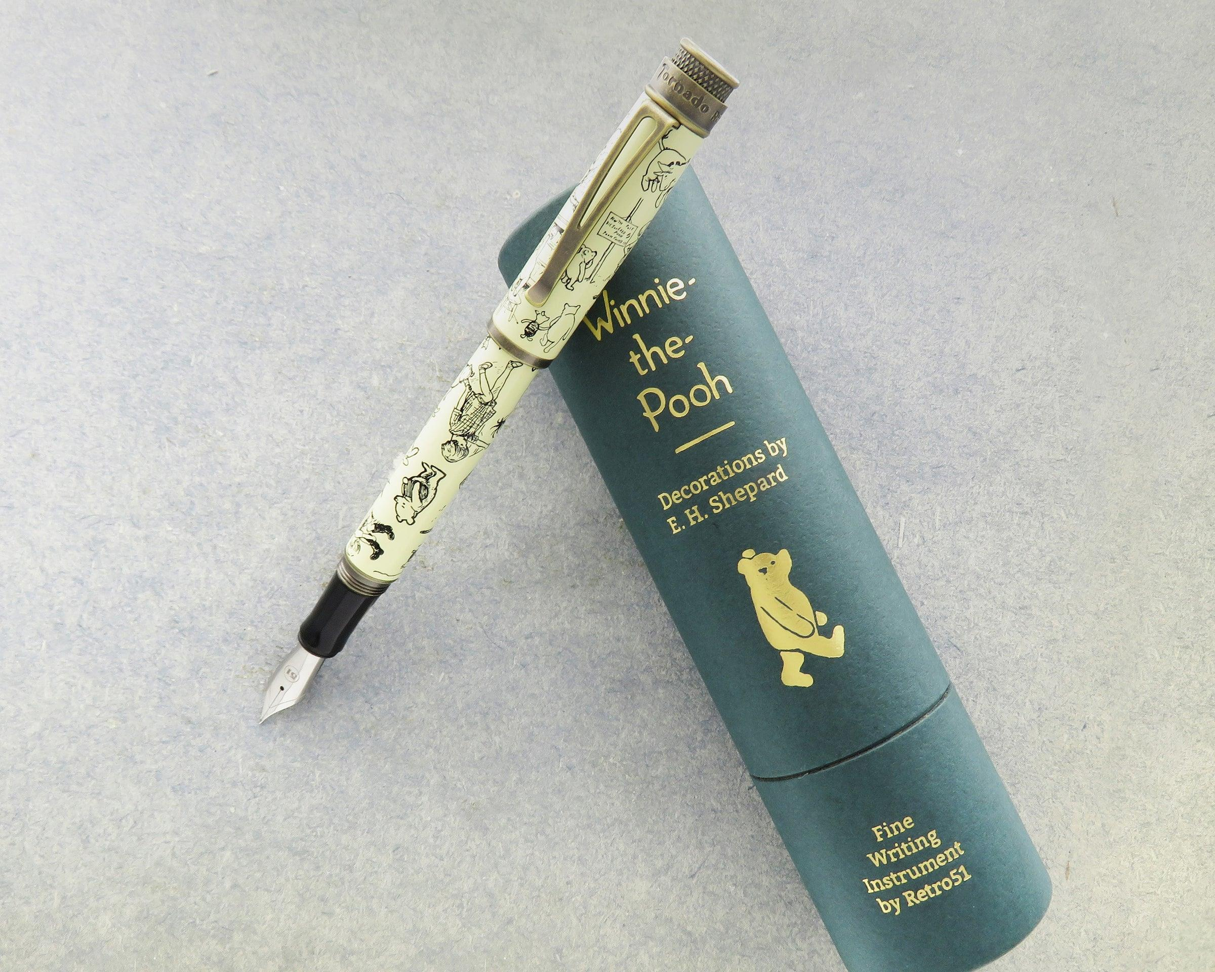 Retro 51 Winnie-the-Pooh Decorations by E.H. Shepard - Tornado™ Dolma Kalem Medium uç