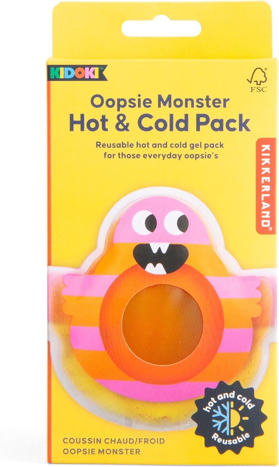 Kikkerland Kidoki Oopsie Monster Hot & Cold Pack Soğuk Sıcak Bant