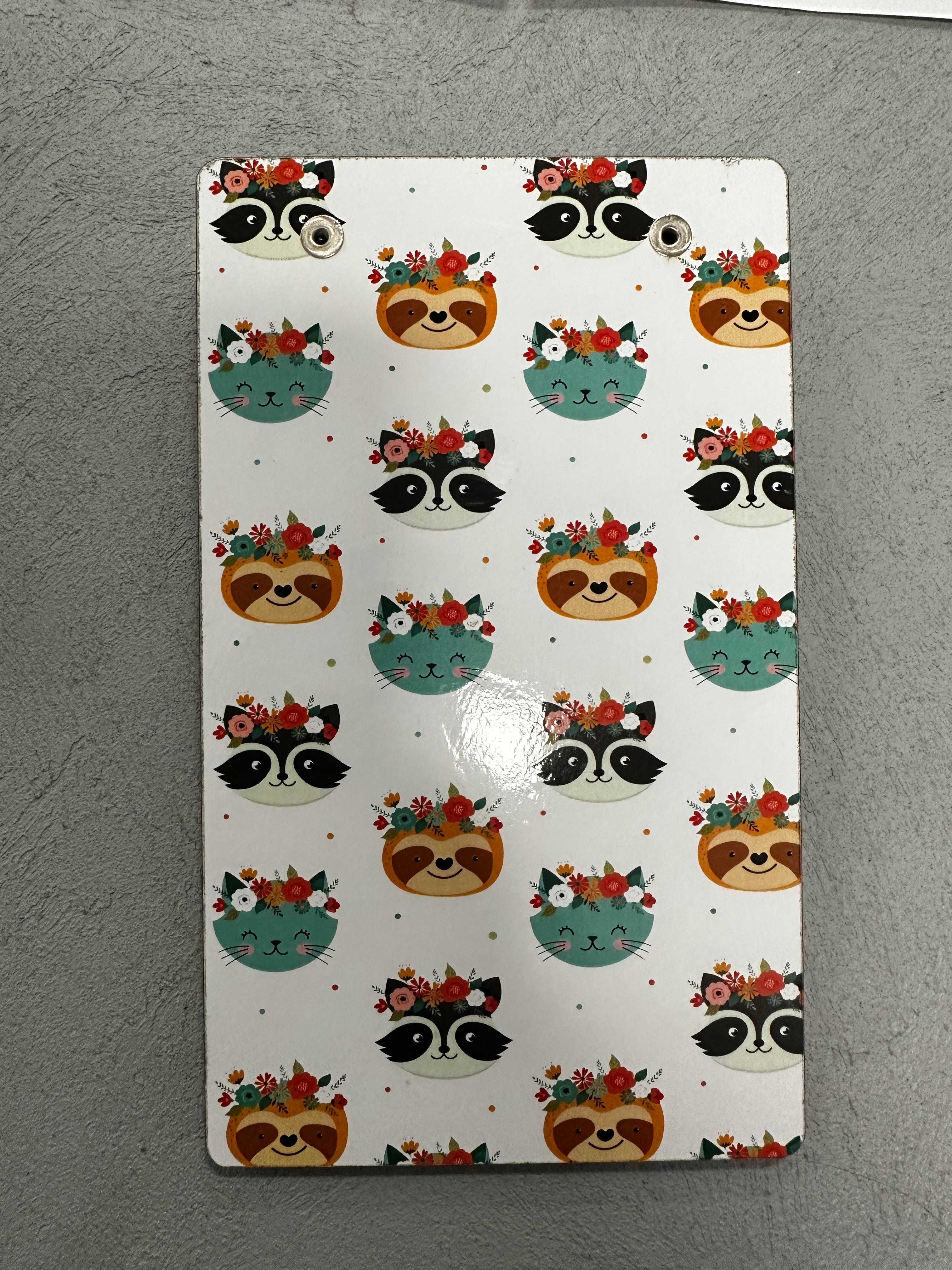 Keskin Color Ahşap Sekreter Notluğu - Cute Animals