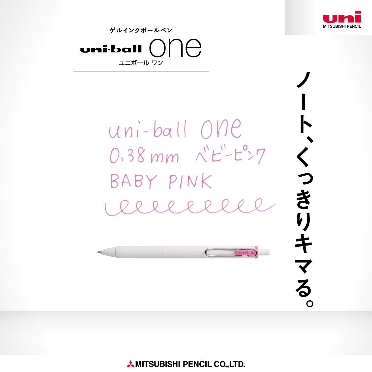 Uni-ball One Jel Kalem 0.38 mm Baby Pink