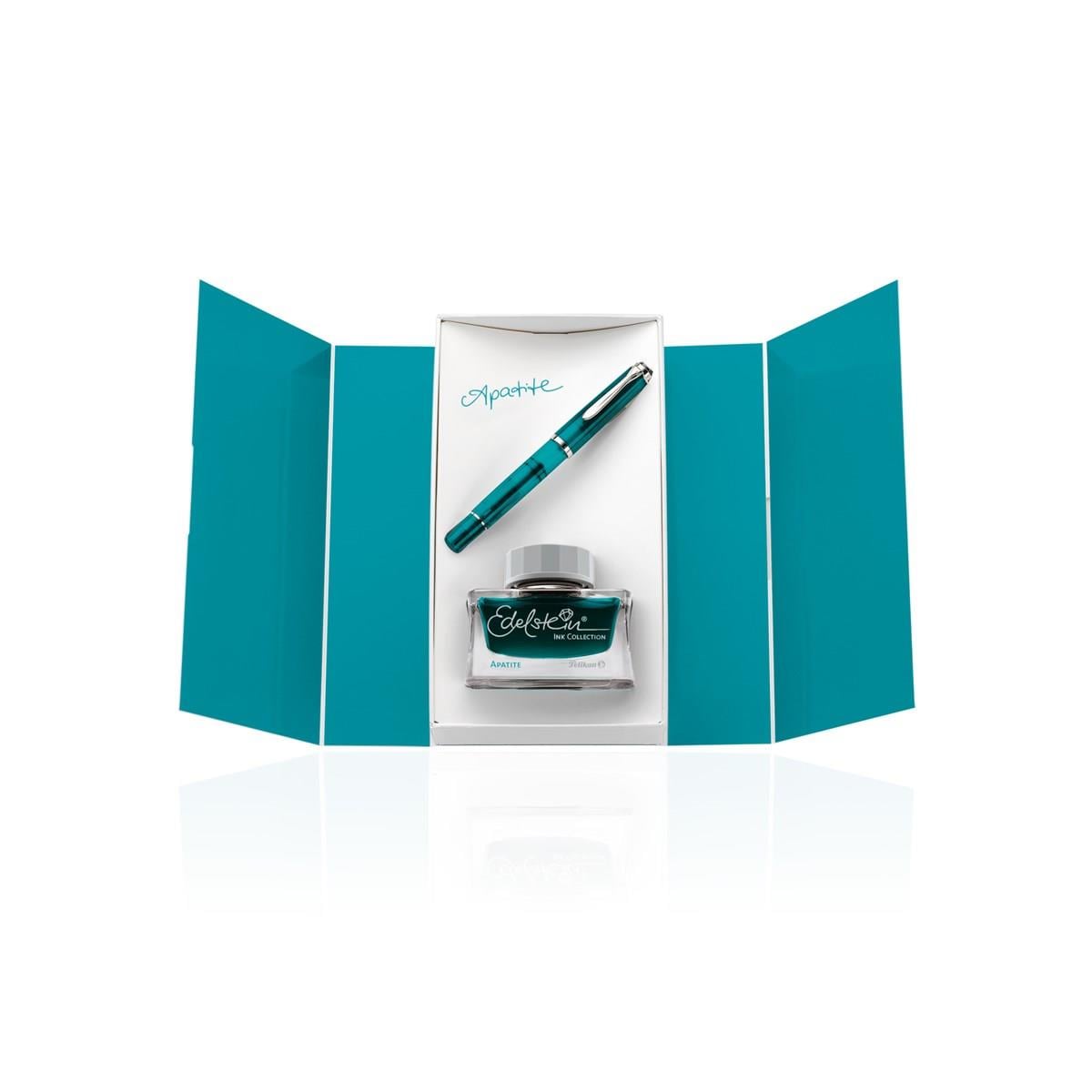 Pelikan M205 Dolma Kalem Mürekkep Set F Apatite
