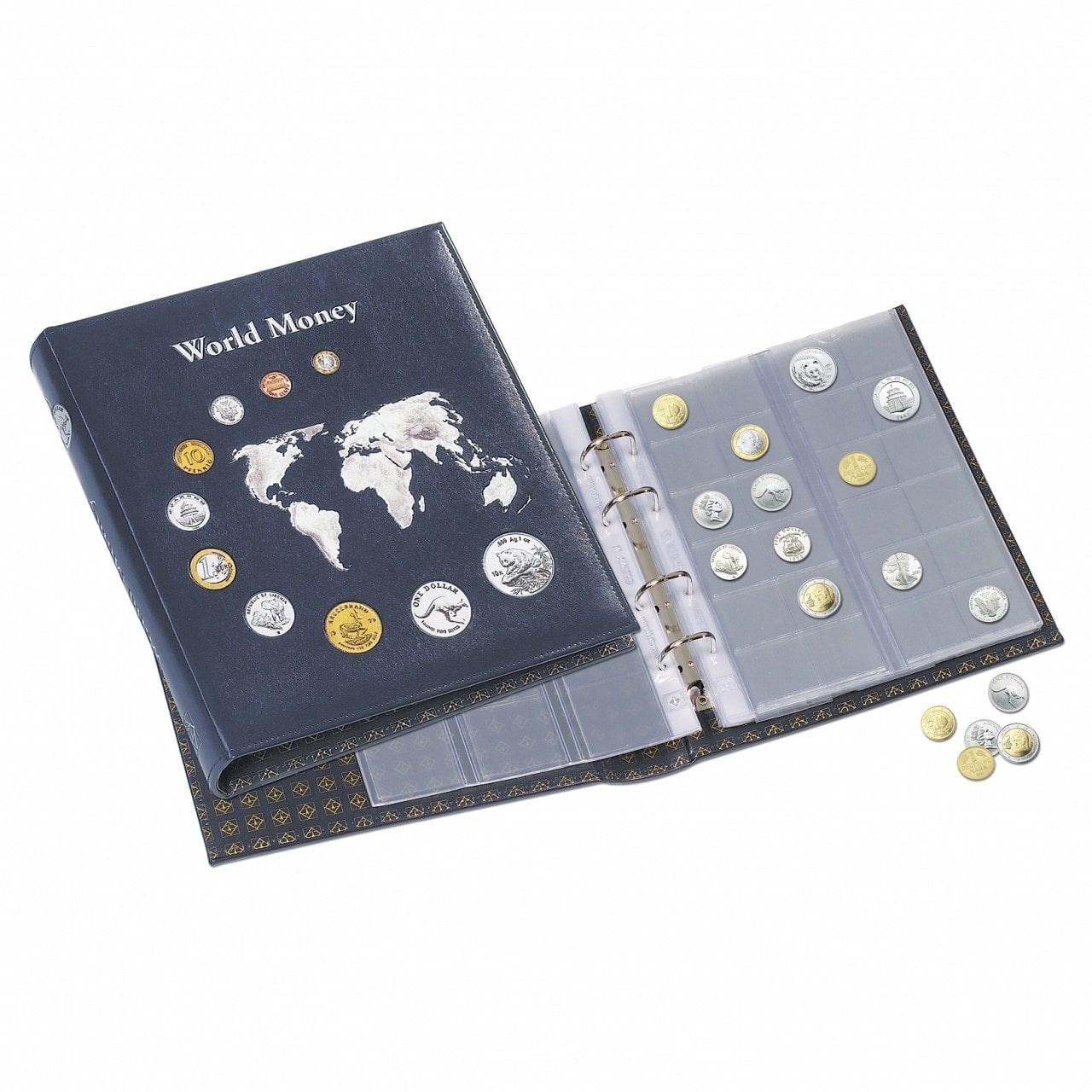 Leuchtturm1917 World Money Madeni Para Albümü - 5 Farklı Optima Yaprak İçerikli 323813