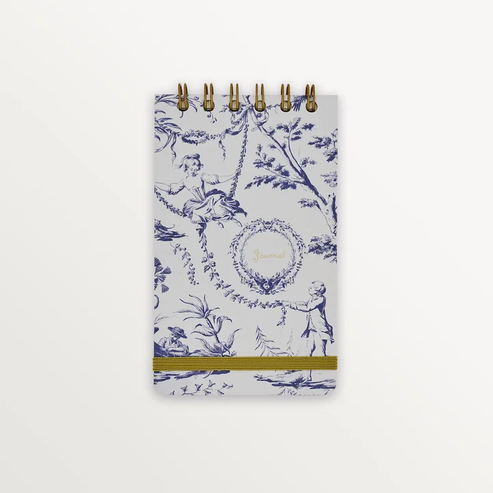 EPISODE TOILE DE JOUY LA BALANCOIRE  SMALL CHUNKY NOTEBOOK