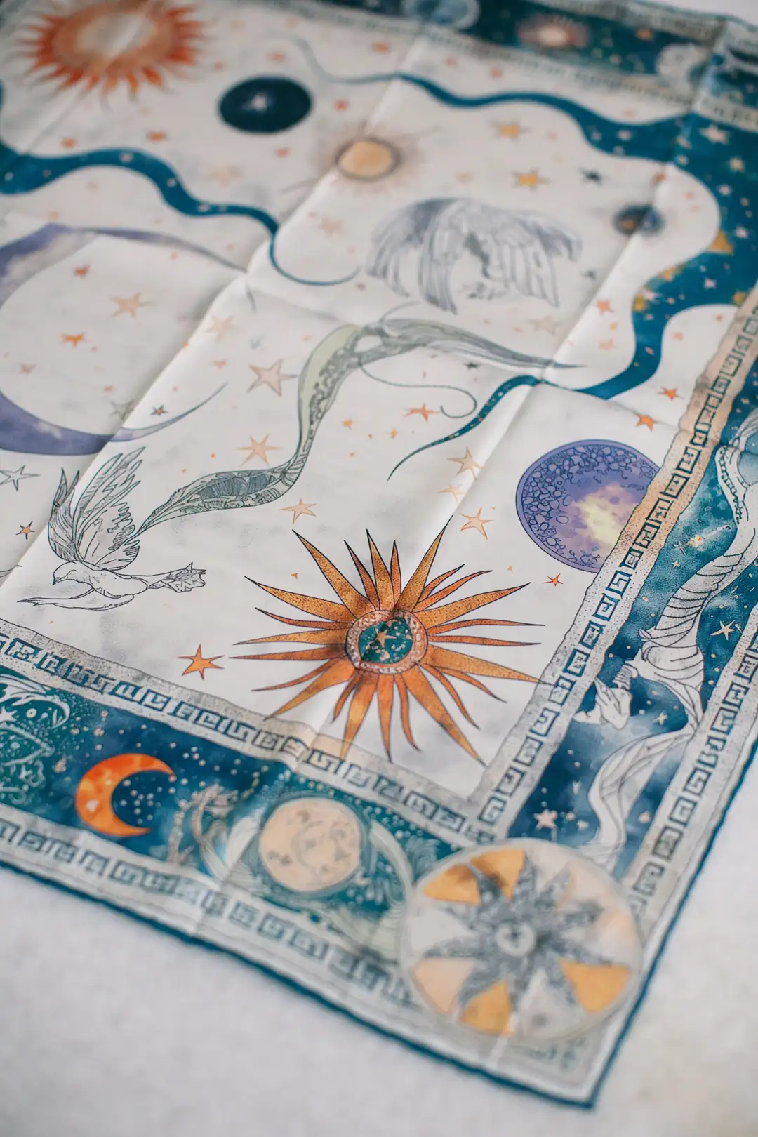 Celestial Myths İpek Fular