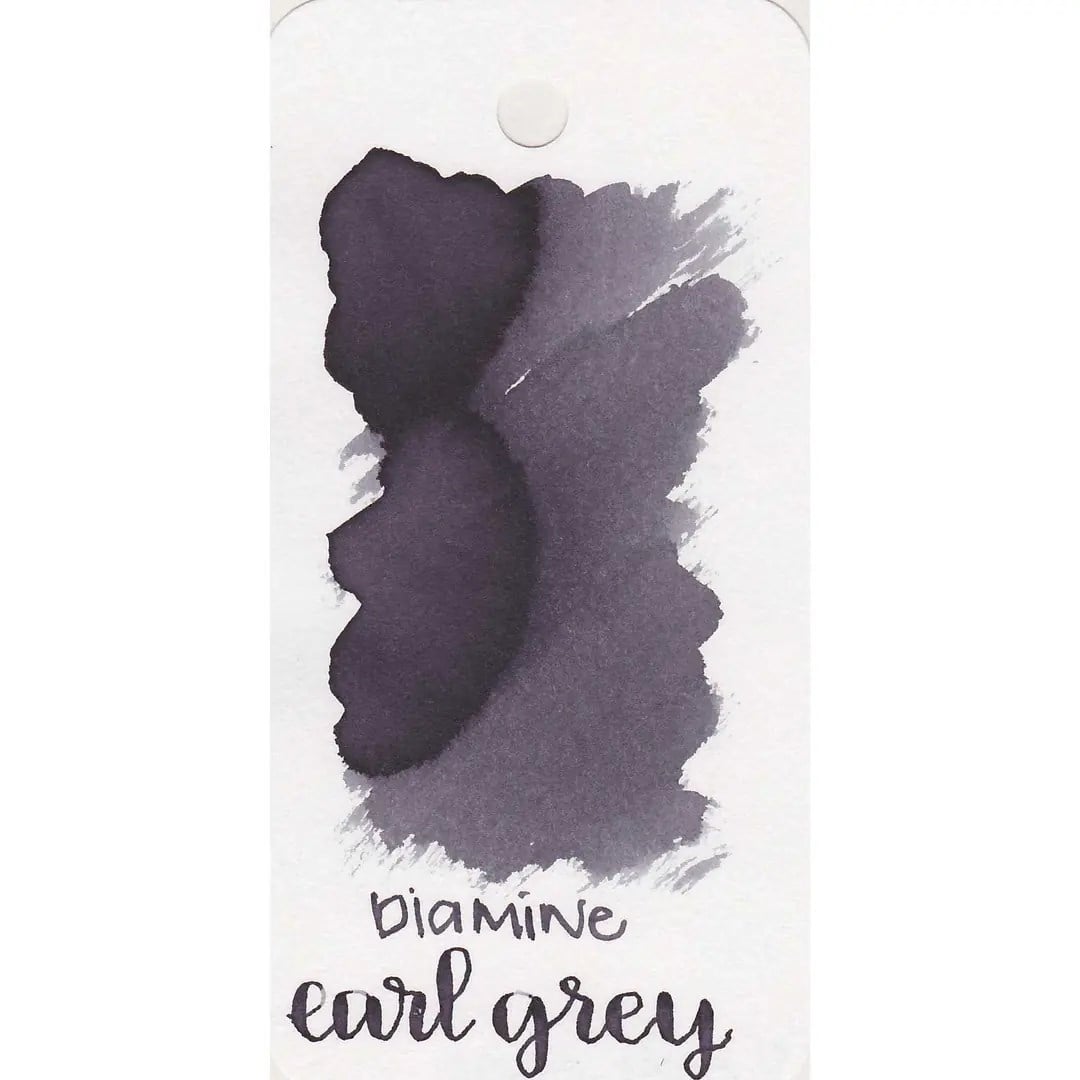 Diamine Mantar Kapak Cam Şişe 12'li Kartuş Seti Earl Grey