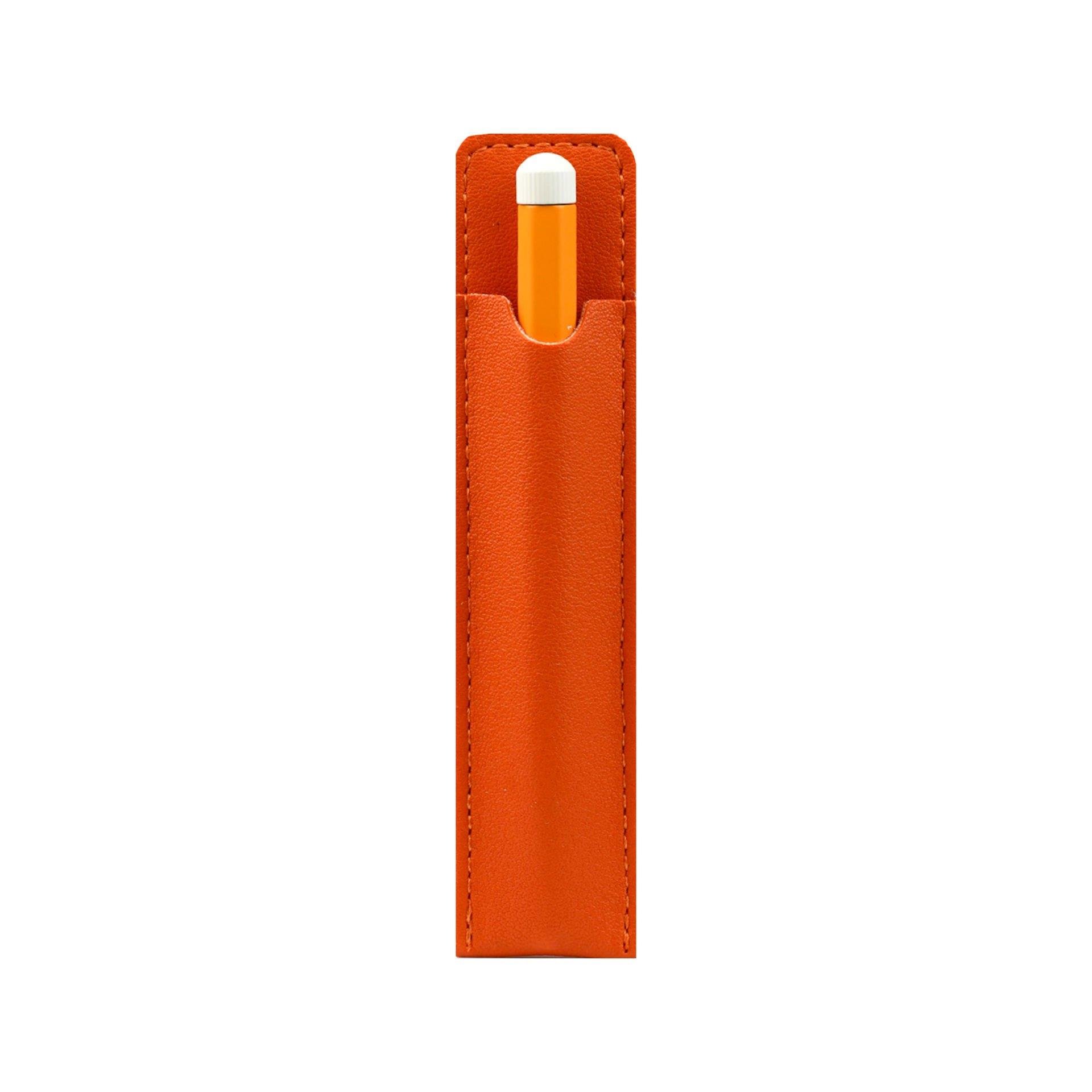 PULKO Notebook One Pen Kalem Kılıfı, (13 x 2,5cm) Kiremit Turuncu
