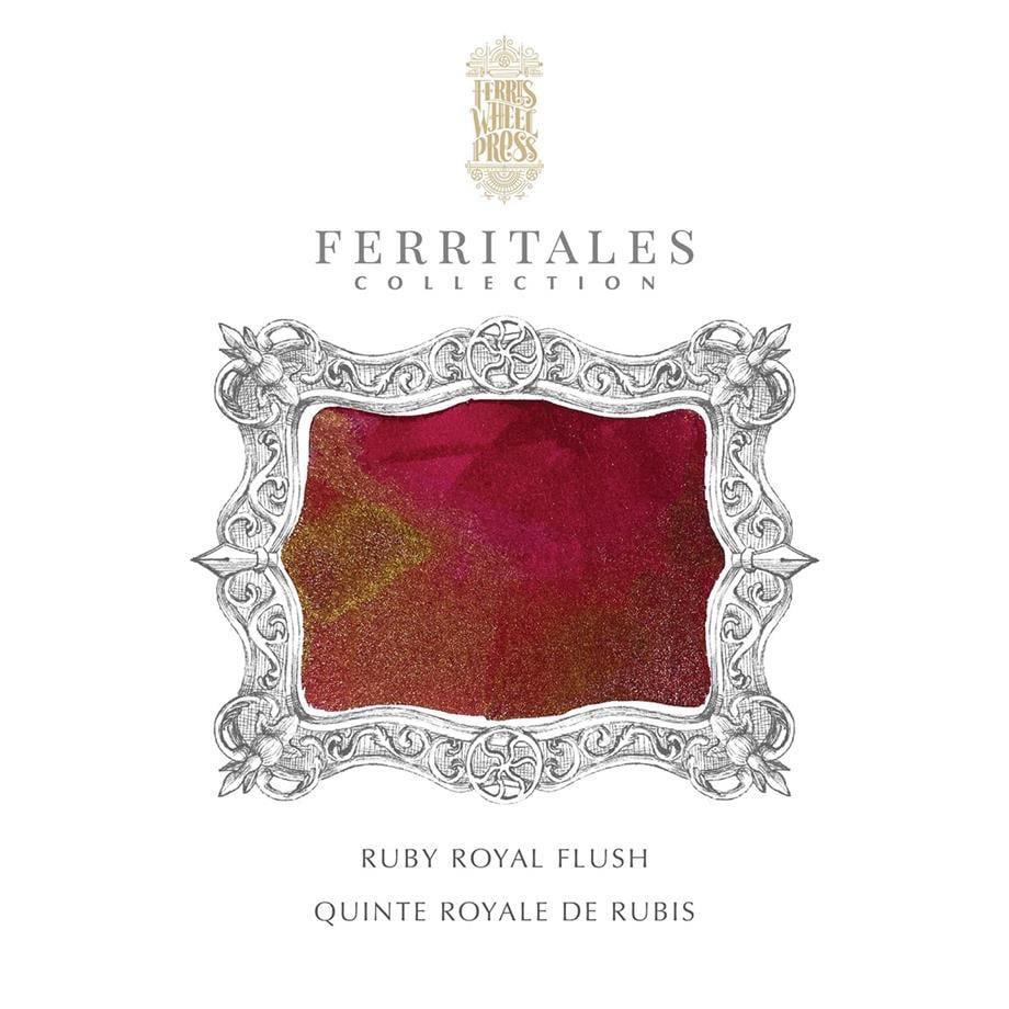 Ferris Wheel Press 20 ml Şişe Mürekkep Ruby Royal Flush