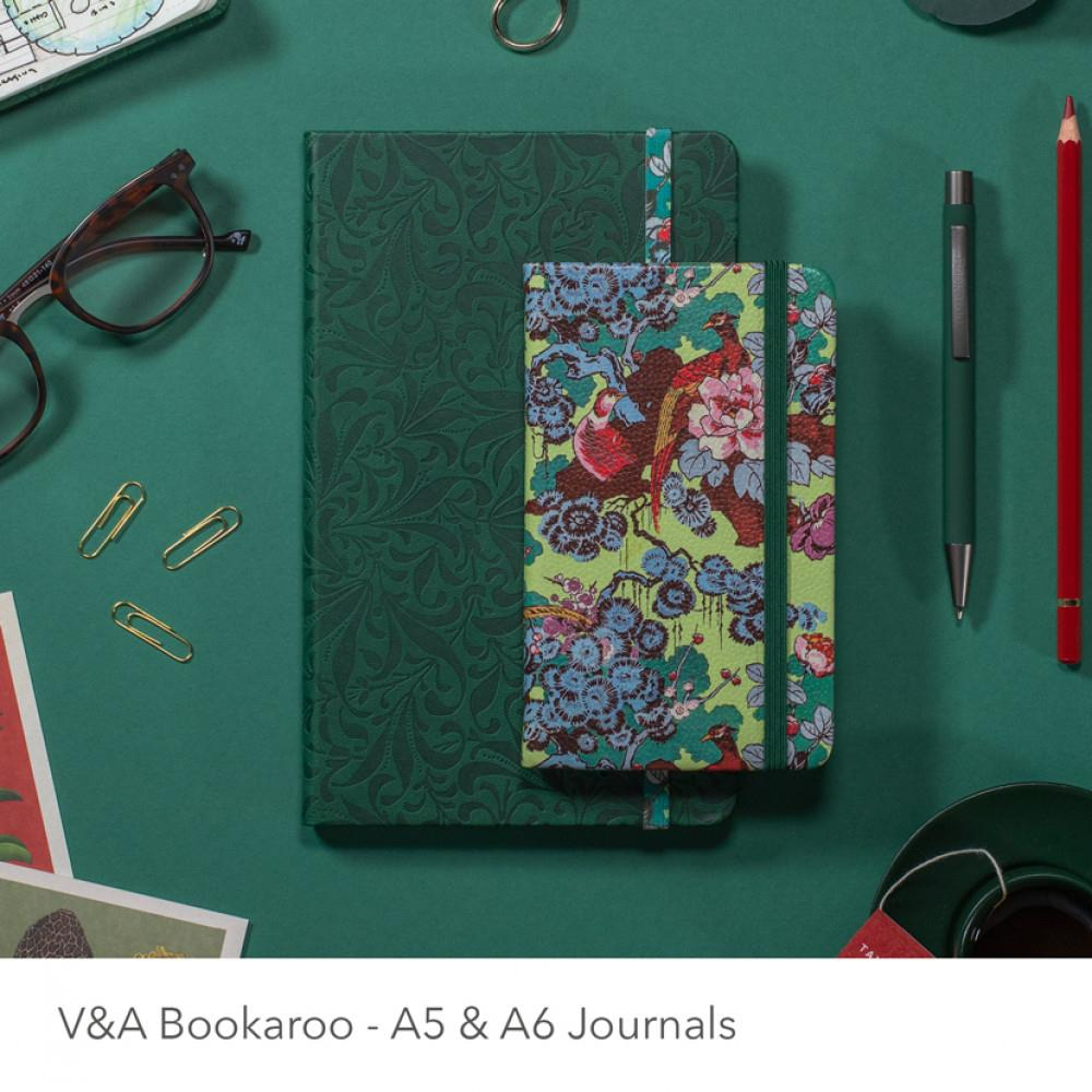 IF V & A Bookaroo A5 Journal Çizgili Defter Sundour Pheasant