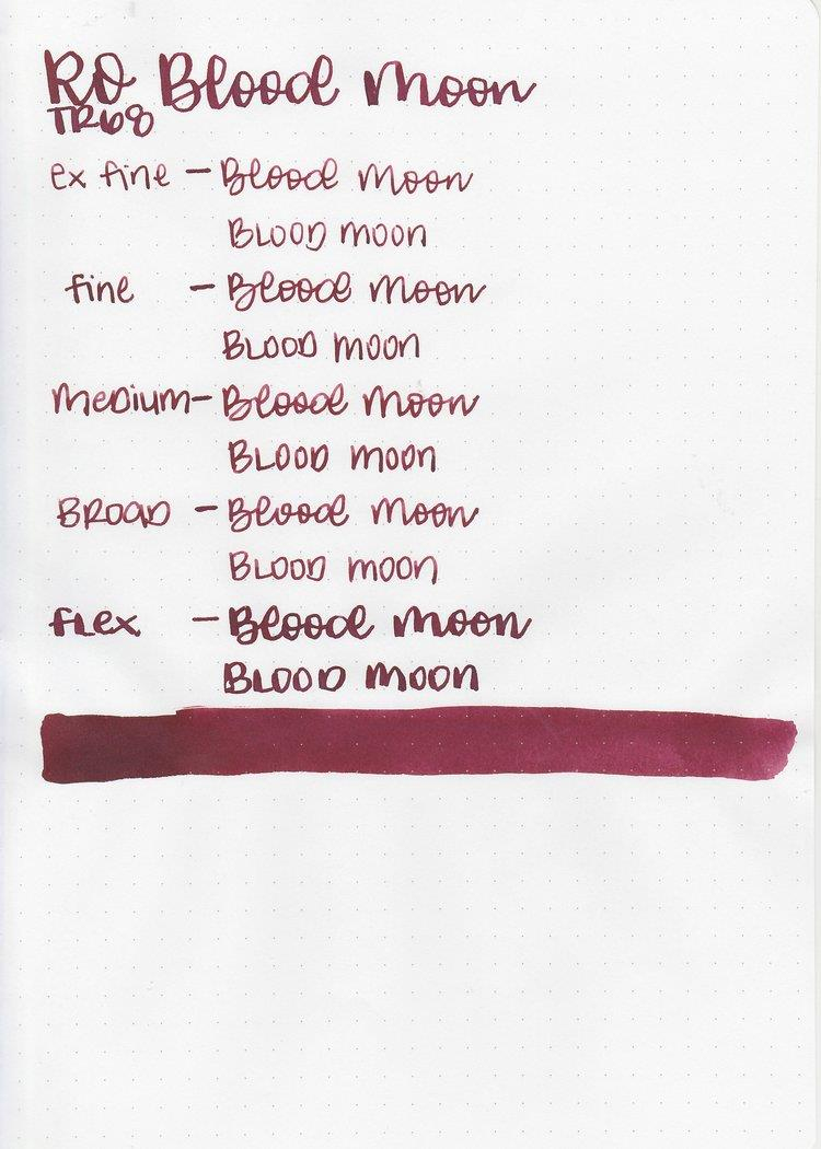 Robert Oster Blood Moon Mürekkep