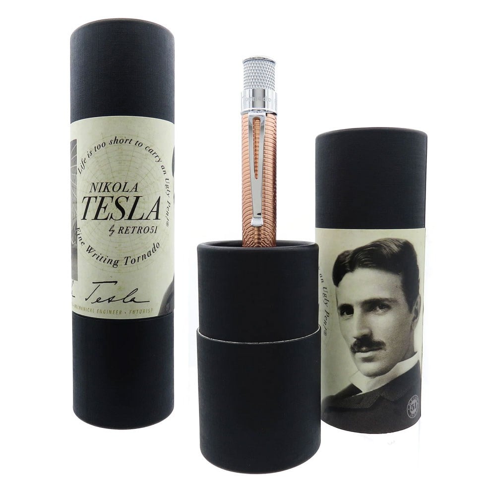 Retro 51 Tornado Vintage Metalsmith Nikola Tesla Roller Kalem VRR-2251