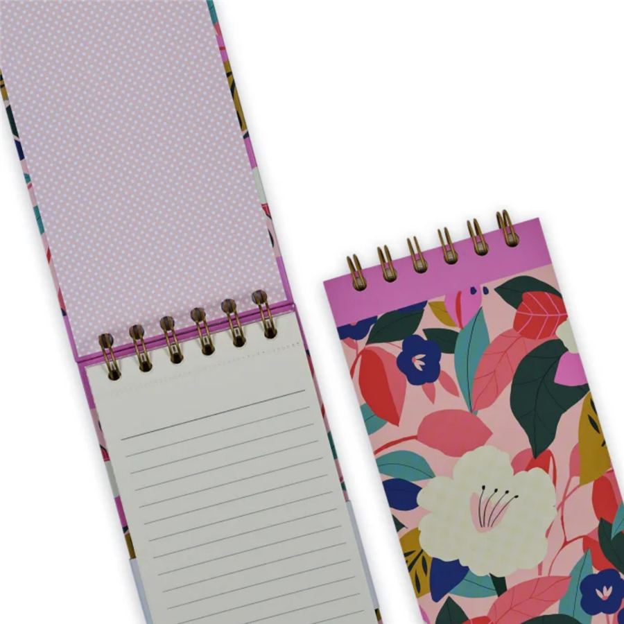 Episode Modern Florals White Petunia Dikey Spiralli Defter