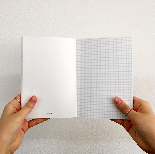 Suatelier Design The Record of Weekly Haftalık Tarihsiz Defter Beyaz