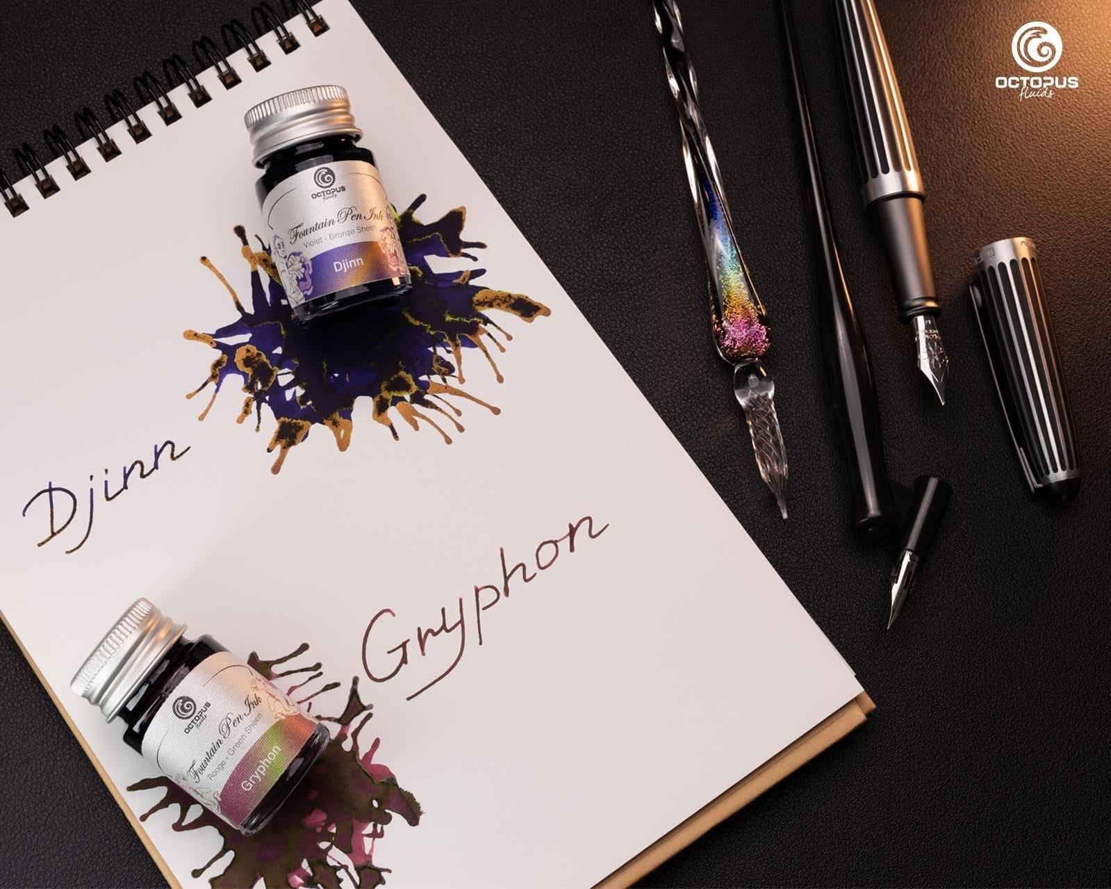 Octopus Fluids Dolma Kalem Mürekkep Seti 10 ml  Fairy
