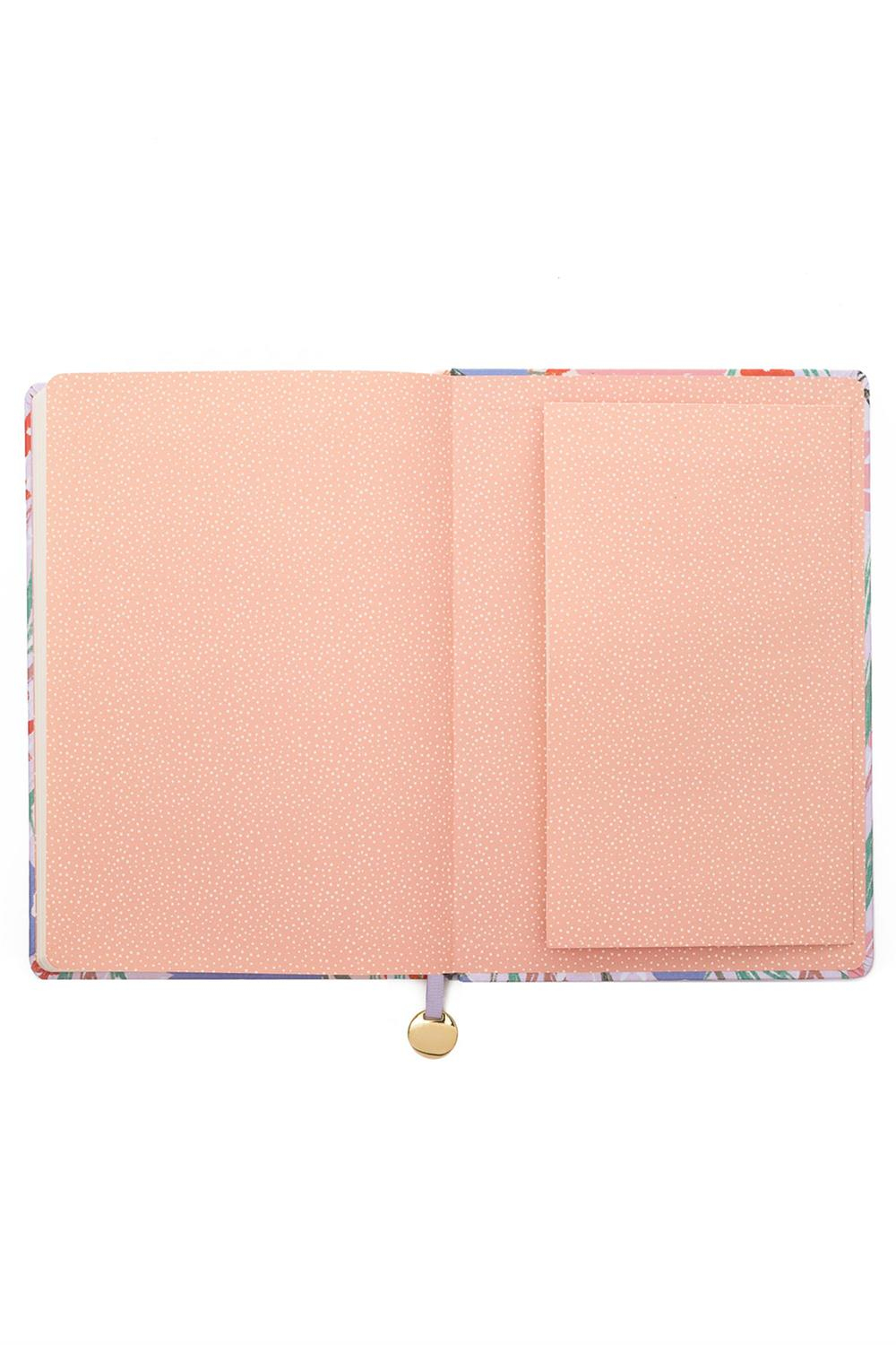 Daisy Dew Sert Kapak A5 Çizgili Defter 15 x 21cm  Lila