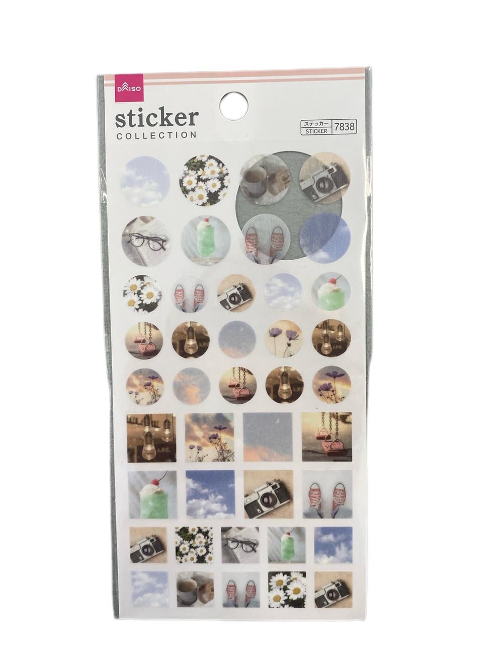 Daisy & Photograph Sticker Set 