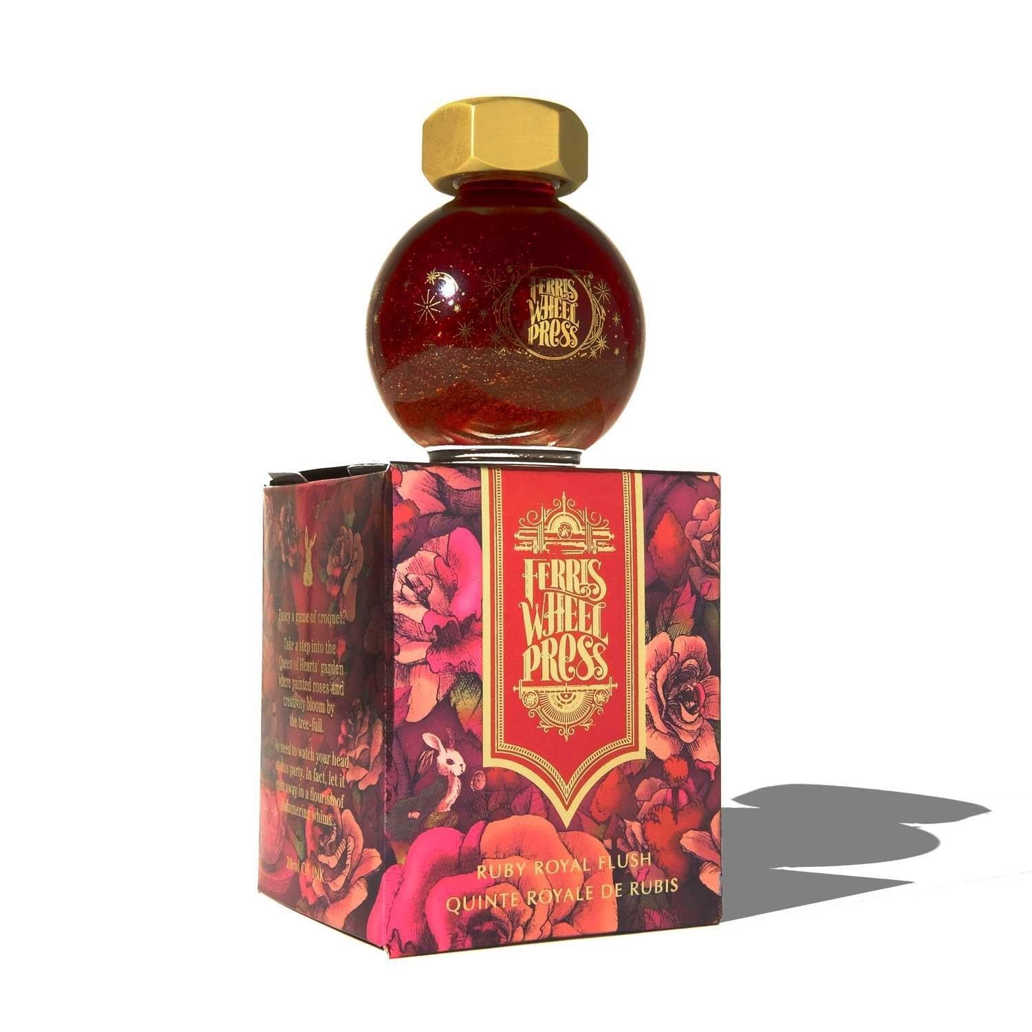 Ferris Wheel Press 20 ml Şişe Mürekkep Ruby Royal Flush