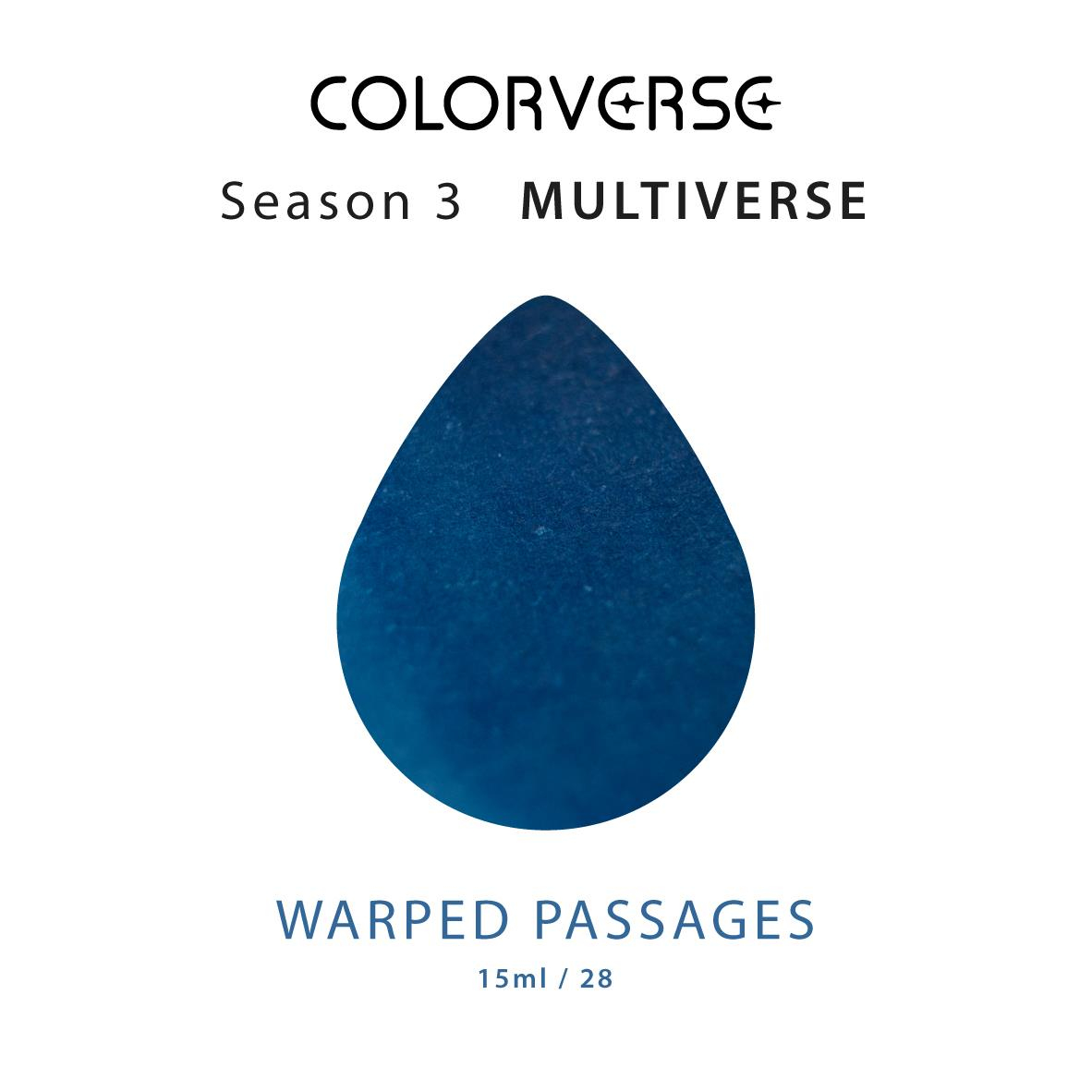 Colorverse The Mini Collection No. 28 Warped Passages Şişe Mürekkep - 5 ml
