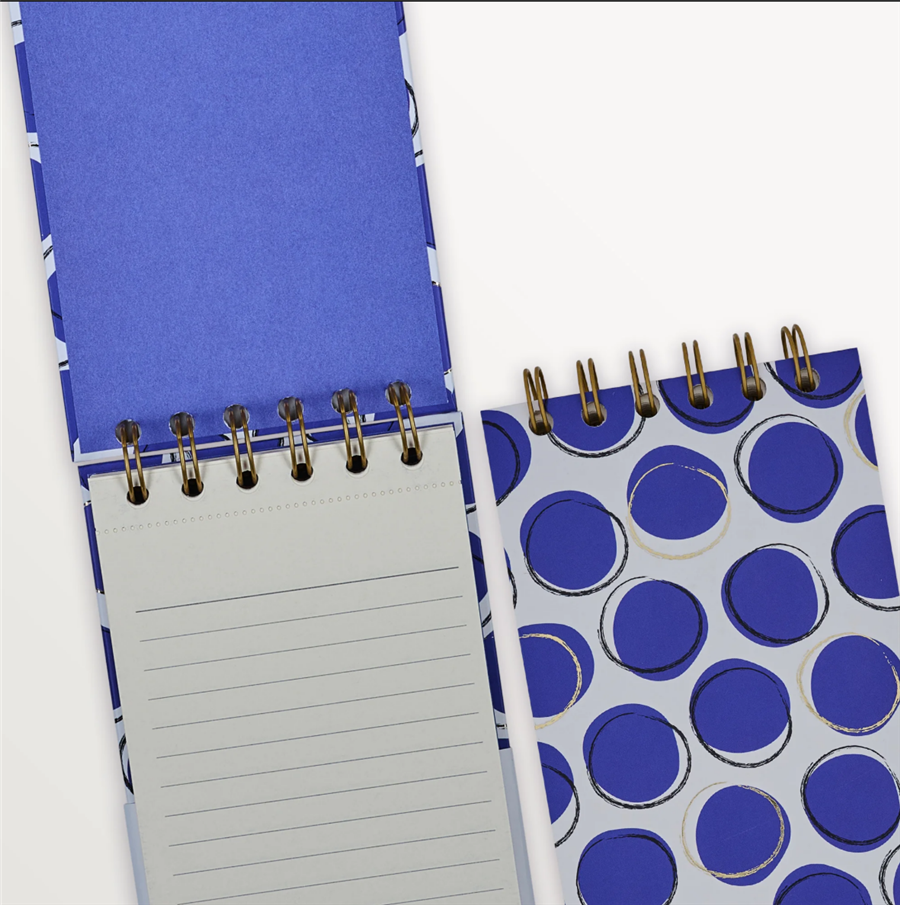 Episode Dotty Blue Circles Dikey Spiralli Defter