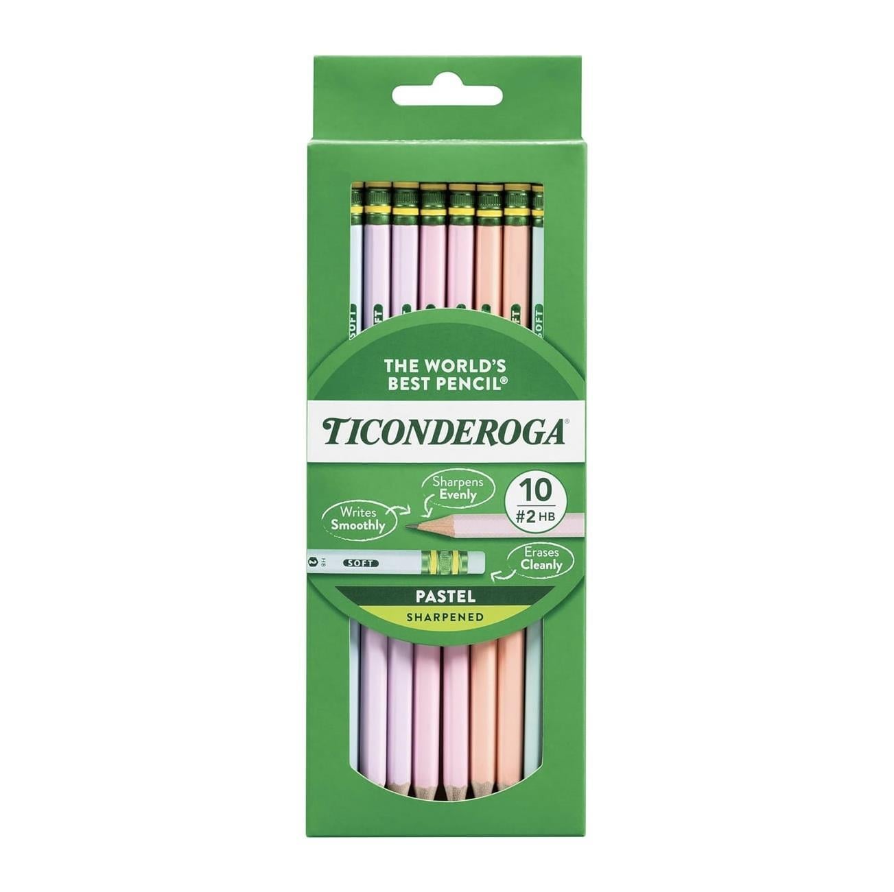 Dixon Ticonderoga The World's Best Pencil Pastel New 18'li Kurşun Kalem