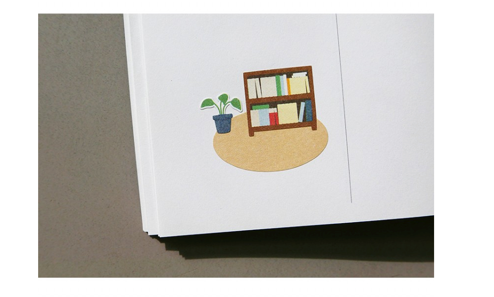 Suatelier Deco Sticker Seti Grandpa's Room