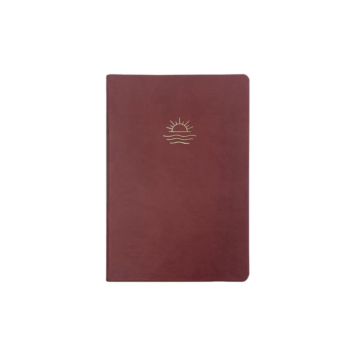 Keskin Color 13.5x19.5 Termo Deri Çizgili Flexy Defter Winner - Bordo