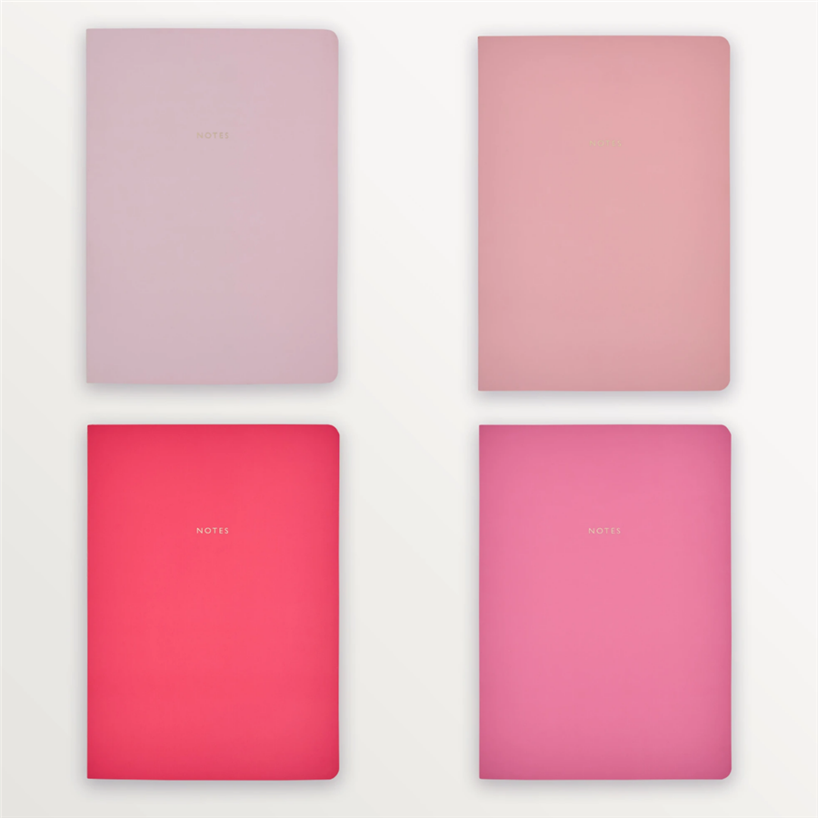 Episode Colourblock Uno Pink Palette  4'lü B5 Defter
