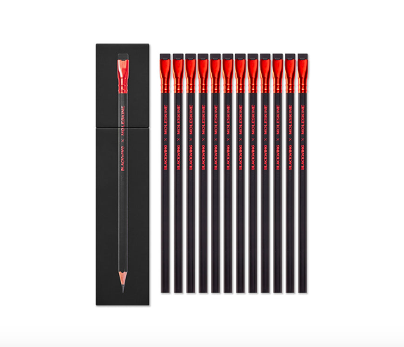 Blackwing X Moleskine Limited Edition Red Soft Ahşap Kurşun Kalem 