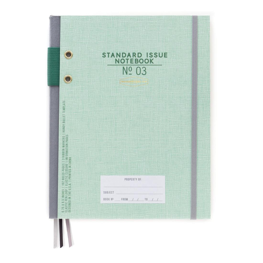 Designworks Ink Standard Issue Defter No.3 - Yeşil
