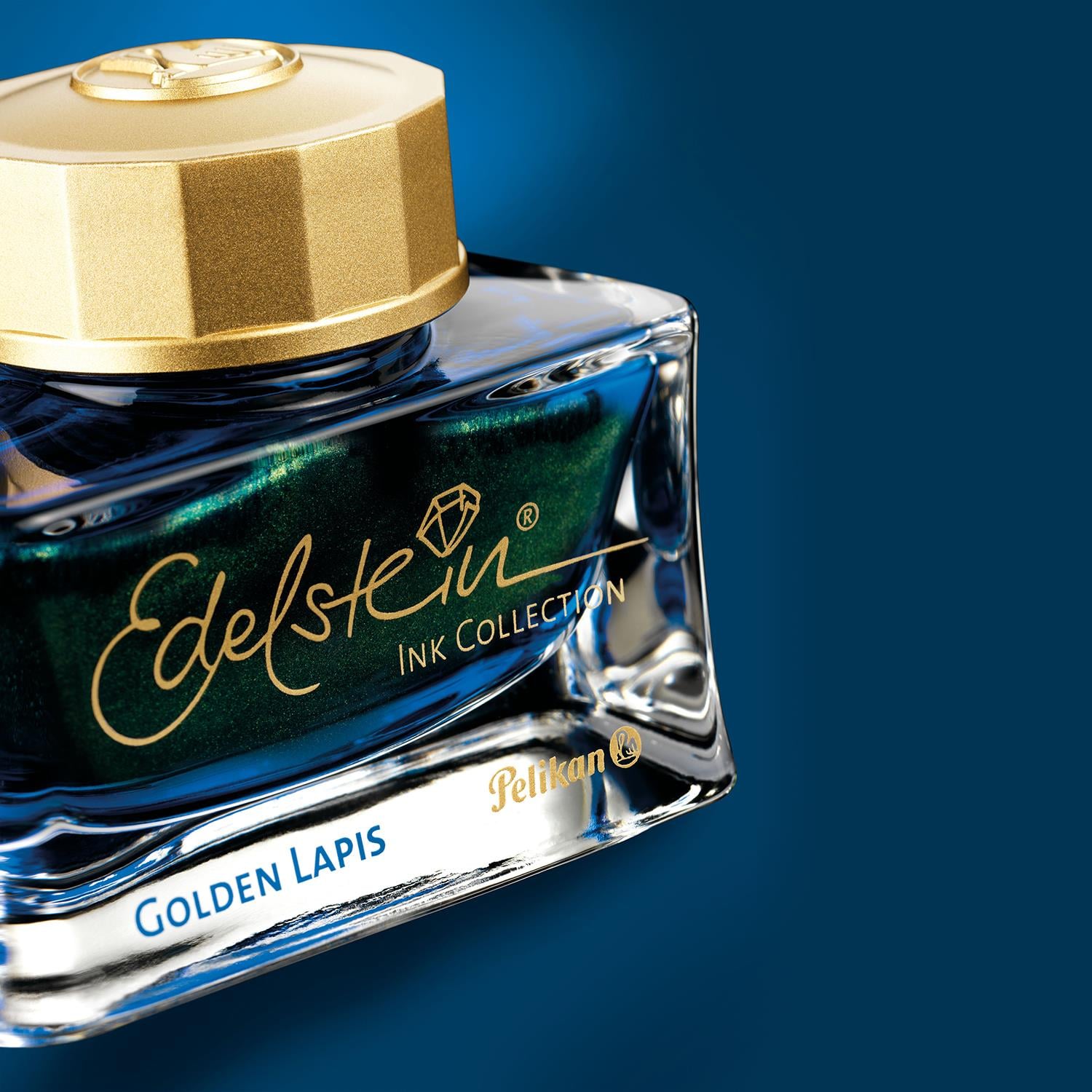Pelikan Edelstein Şişe Mürekkep 50ml Golden Lapis