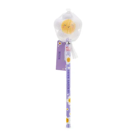 Legami Squeezies - Squishy Figürlü Kurşun Kalem - Papatya PSQ0007 