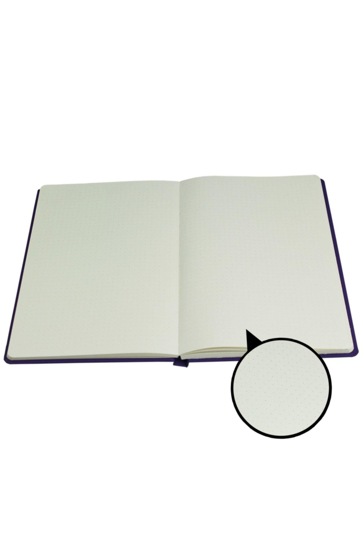 Pulko Noktalı 110 gr Defter Kırmızı