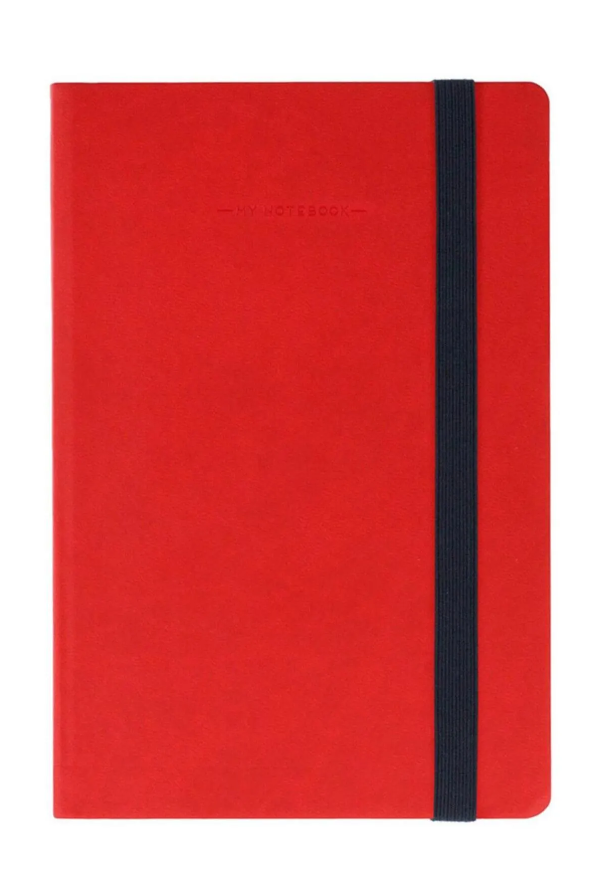 Legami My Notebook Small Çizgisiz Kırmızı