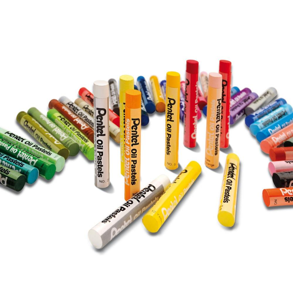 Pentel Oil Pastels 48'lı Yağlı Pastel XXL Boya Kalemi Seti 