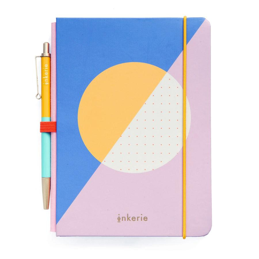 Kikkerland İnkerie Noktalı Mini Defter ve Kalem Seti