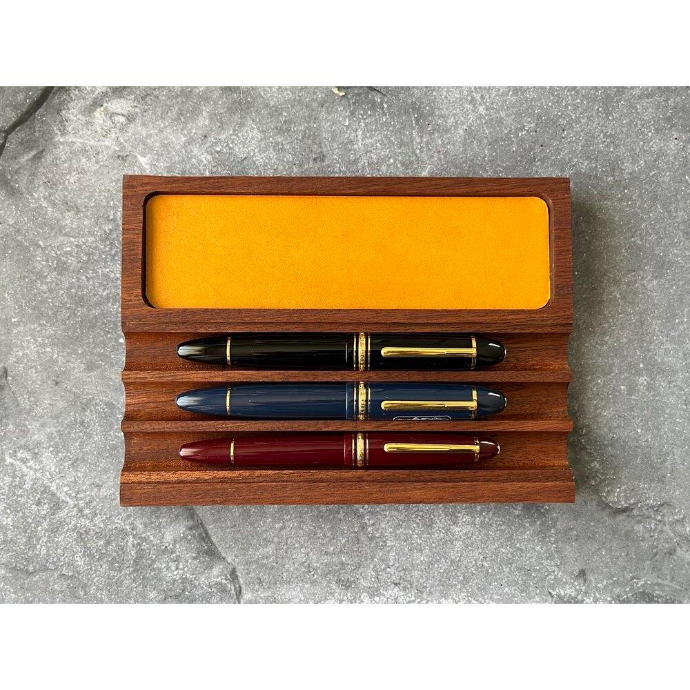 Aegan Leather Maun Kalem Tepsi & Mürekkep Standı 