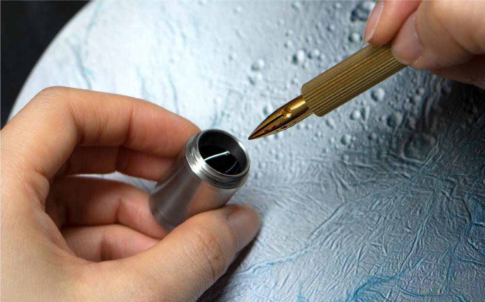 Coloverse Shuttle Nib_Brass Divit Kalem Ucu